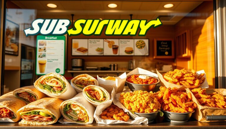 subway breakfast menu