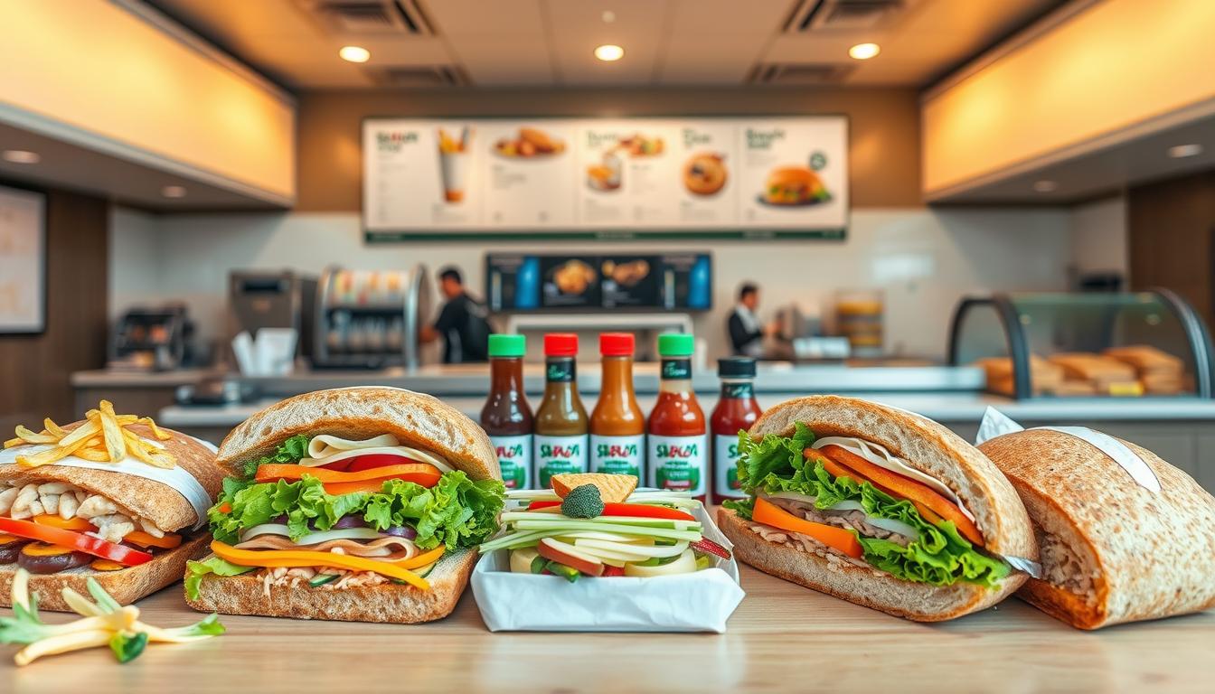 subway sandwich menu