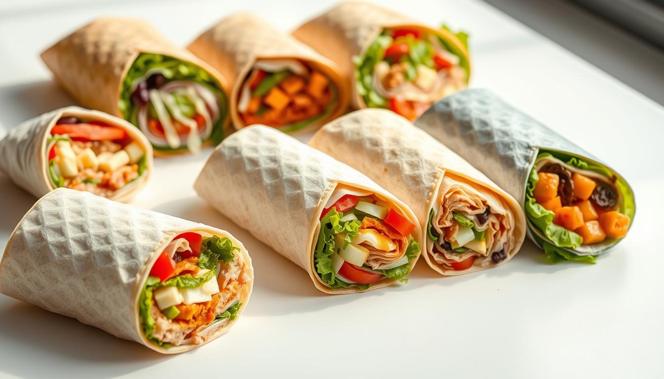 subway wraps menu